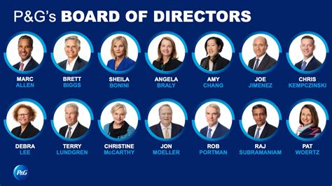 procter & gamble board of directors|procter & gamble werksverkauf.